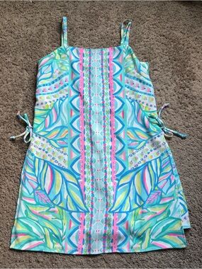 Lilly Pulitzer Sahar Romper in Multi Maraca My World End